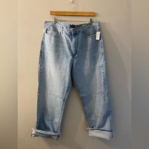 Banana Republic High Rise Relaxed Bootcut Denim